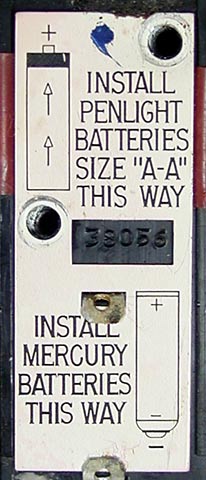 Royal 500 battery label