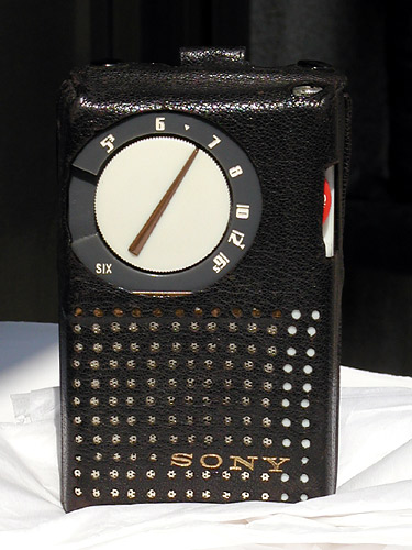 TR-65 leather case - front